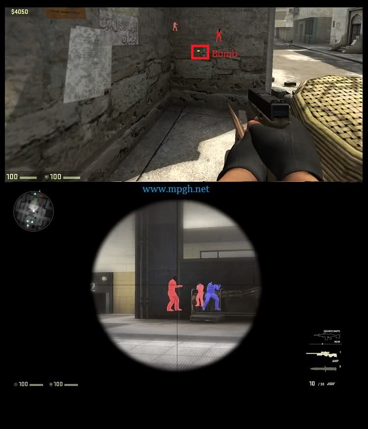 CS:GO Wallhack Players v2 для CS Global Offensive